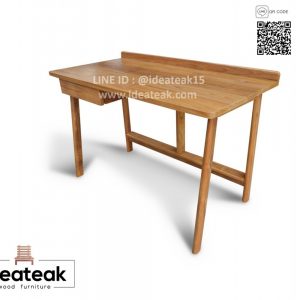 โต๊ะทำงาน minimal ไม้จริง